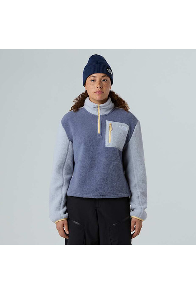 THE NORTH FACE Yumiori Women's Purple Mock Neck Sweatshirt