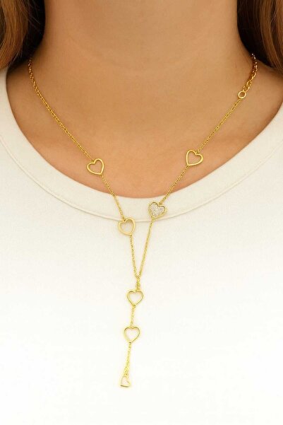 cmtgroup Heart Shaped Women's Necklace Set