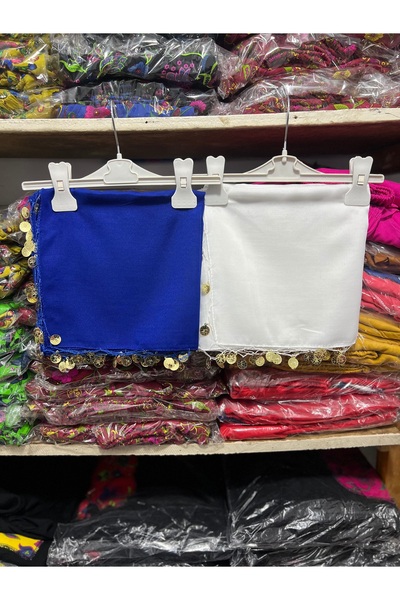 MODA Kare Pullu Kaftan Şal