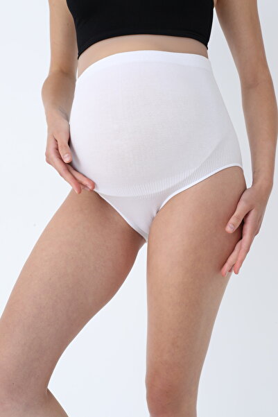 Serena Chilot maternitate din modal – alb