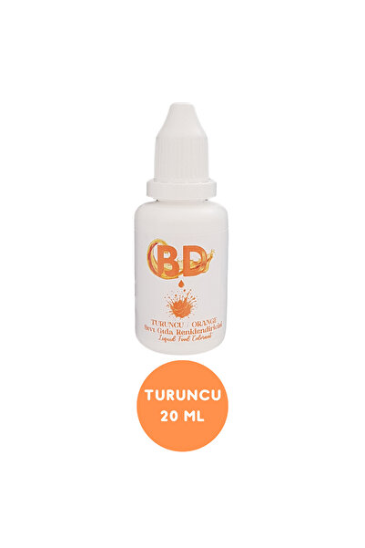 BatıDoğu BD 6'lı Sıvı Gıda Boyası Seti – 20 ml (Turuncu, Pembe, Mavi, Sarı, Yeşil, Kırmızı)