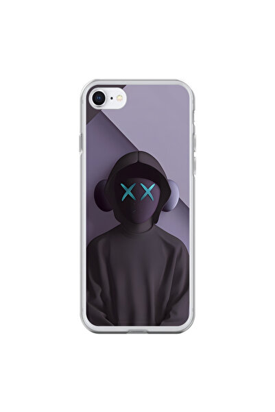 Dali Design iPhone 6S Plus Compatible Transparent Case No Face 2 Design