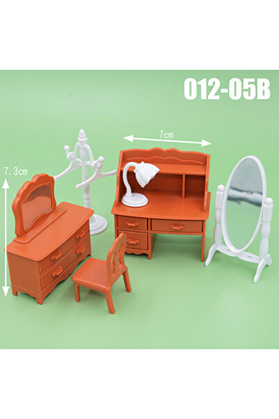 Choice16 012-05B Dollhouse Furniture Kitchen Play Set Miniature Refrigerator ...