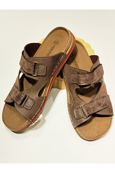 Monalisa Home Size 40 Brown Color Figured Fancy Slippers