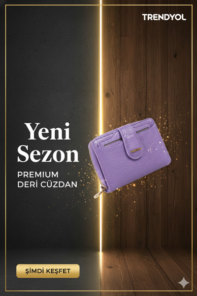 Lysande Genuine Leather Women's Wallet with Zipper and Card Holder Compartment, Stylish Mini Wallet