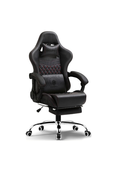DOWINX Ergonomic Computer Gaming Chair, Reclining Office Chair with Massage C...