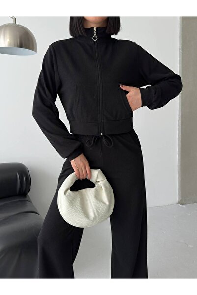 Tarzımızbir قماش مجدّل طقم قصير من قماش سالونيك