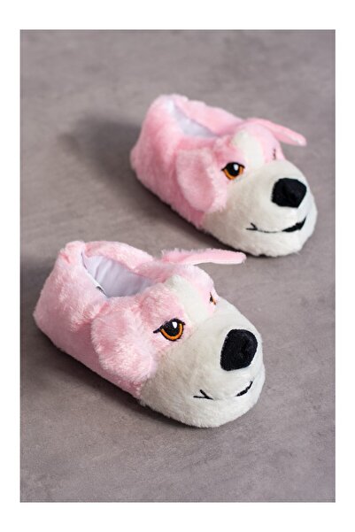REALMİNE Fluffy Animal Figure Slippers - Women - Men - Children - House Slippers - Furry Slippers - Plush