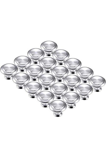 Generic 30 Pack Kitchen Cabinet Knobs Round Drawer Dresser Handles Kitchen Cabinet Round Pulls Hardware