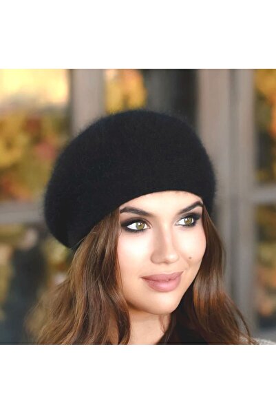 Confortino Elegant hat made of fluffy Angora wool Princess Lux - UNIVERSAL size