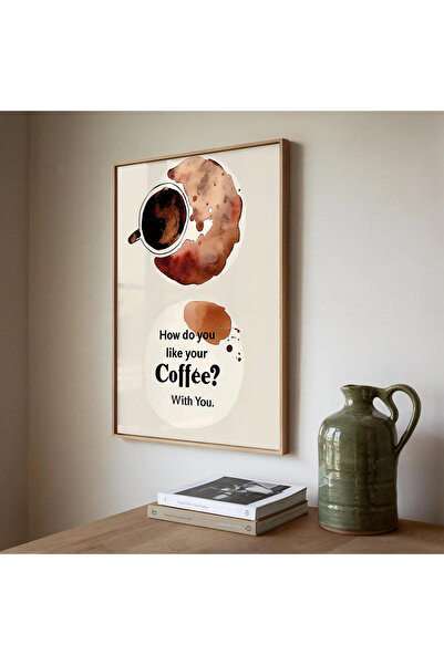 Tuba Decor Tablo dintr-o singură bucată cu rame din lemn pentru sufragerie, s...