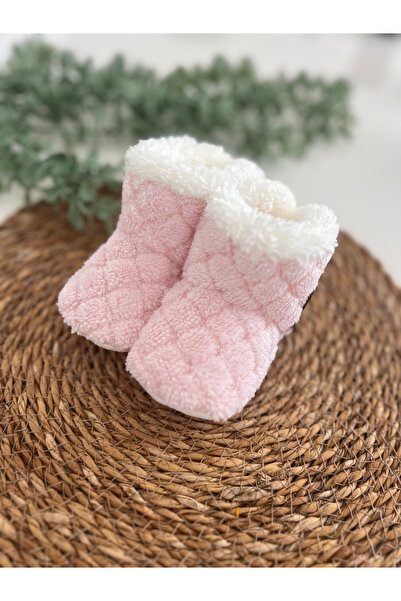 Arin Baby BAKLAVA DESEN WELSOFT BEBEK ÇOCUK PANDUF/ KAYDIRMAZ TABAN BEBEK PAN...