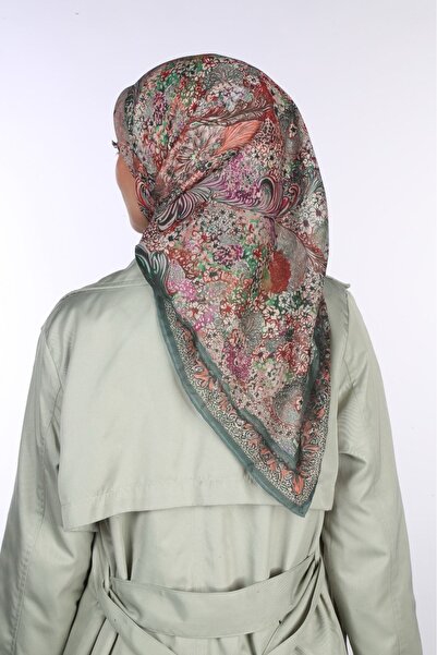 locella Women's Soft Colorful Patterned Cotton Scarf