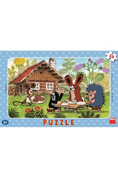 Dino Puzzle Toys, Little Book and Friends, 15 pieces