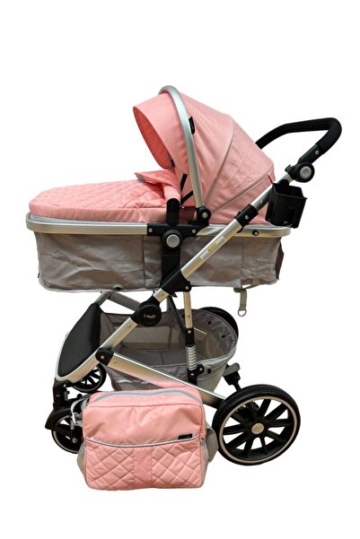 L-Sun 2-in-1 Stroller L-Sun® Reversible with Suspension - Pink