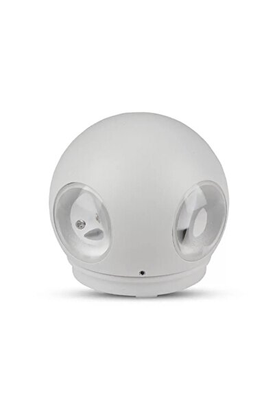 V-TAC Aplică LED de exterior 4W IP65 3000K Alb Aluminiu 440 lm