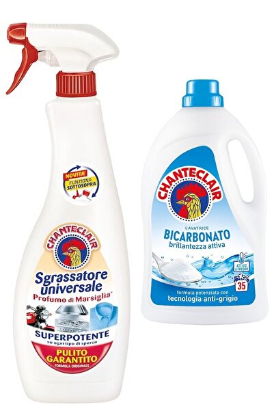chante clair Set 2 Chanteclair Mixt: 1x universal Marsilia , 600 ml, 1x lichid rufe Bicarbonat, , 1575ml, 35 spal