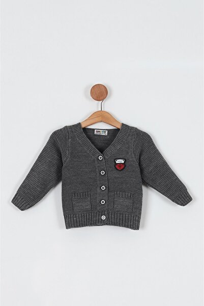 babynow BabyNova Κεντητή Ανδρική Ζακέτα Πλεκτή