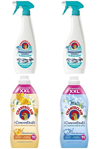 chante clair Set 4 Chanteclair Mixt: 2x Spray Universal Anti-Miros, , 600 ml, 1x rufe Flori portocale Narcise , 1