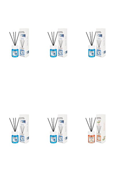 Eyfel Set 6 Mixt: 5x Odorizant camera bete , Cool Water, 120 ml, 1x Odorizant camera bete , Acacia,