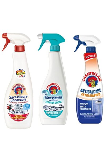 chante clair Set 3 Chanteclair Mixt: 1x universal Marsilia , 600 ml, 1x Spray...