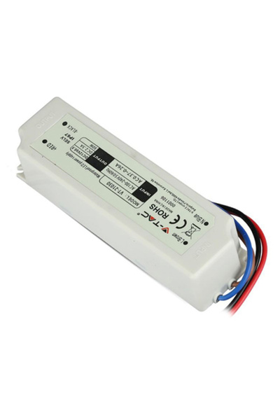 V-TAC Sursă de alimentare subțire 12V 30W 2.5A IP67