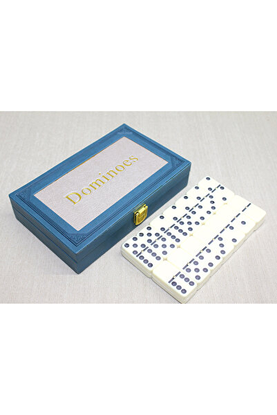 KTT Domino Game with Leather Box Stylishly Designed Functional Product