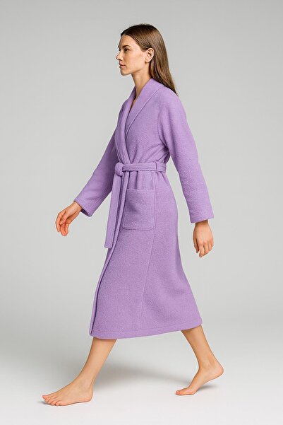 COTENCONCEPT Oversize Shawl Collar Women's Bathrobe