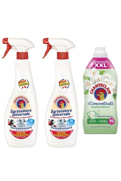 chante clair Set 3 Chanteclair Mixt: 2x universal Marsilia , 600 ml, 1x rufe ...
