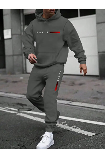 bellanova Full Outfit Set for Men: Hooded Sweatshirt, Stylish Jacket,