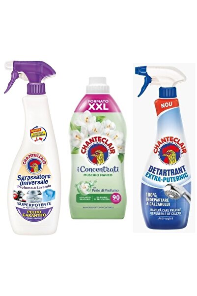 chante clair Set 3 Chanteclair Mixt: 1x universal Lavanda , 600 ml, 1x rufe M...