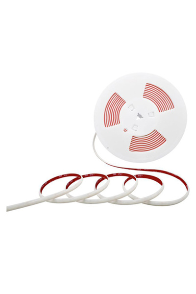 V-TAC Bandă LED COB 12.5W/m 6500K IP65 Rolă de 10m, 1100 lm/m, 8mm