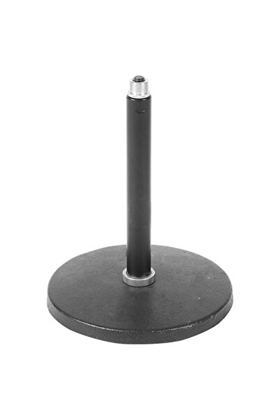 Ibiza Sound Suport microfon pentru masă de conferință cu bază metalică rotund...