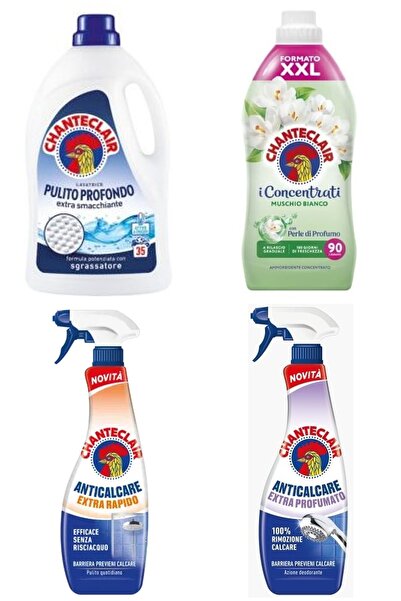 chante clair Set 4 Chanteclair Mixt: 1x lichid rufe curatare in profunzime, , 1575ml, 35 spalari, 1x rufe Mosc Al