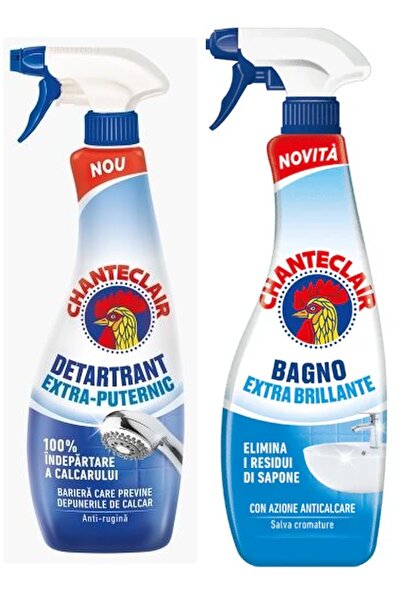chante clair Set 2 Chanteclair Mixt: 1x Detartrant extra-puternic , 625 ml, 1x anticalcar extra stralucire , baie