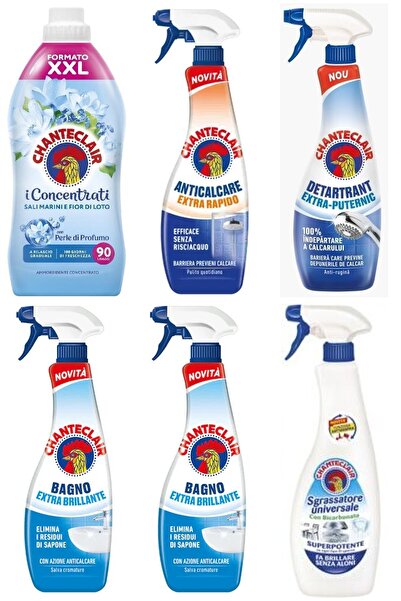 chante clair Set 6 Chanteclair Mixt: 1x rufe Saruri Marine Flori Lotus , 1800...