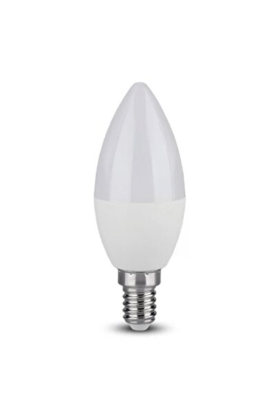V-TAC Bec LED E14 tip lumânare, reglabil, RGB, 3.5W, 6400K, cu telecomandă