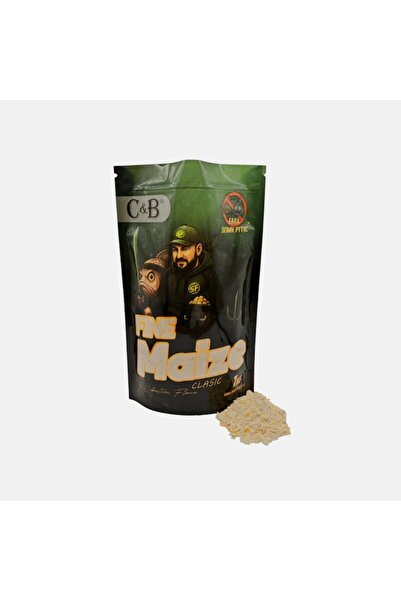 C&B Fine Maize Bait 1kg, ground white corn for fishing