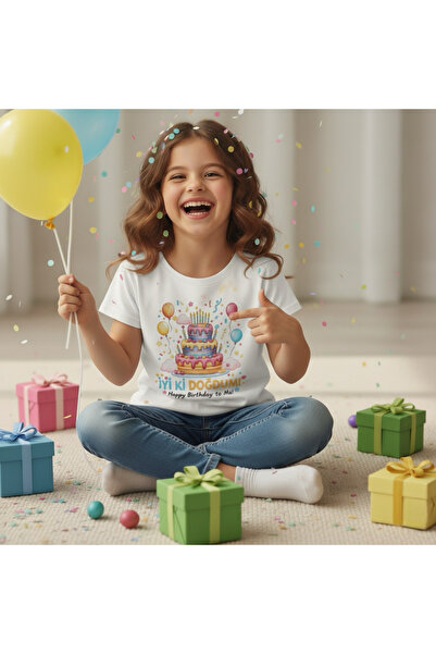 Tiny and Co تي شيرت عيد ميلاد مطبوع للأطفال