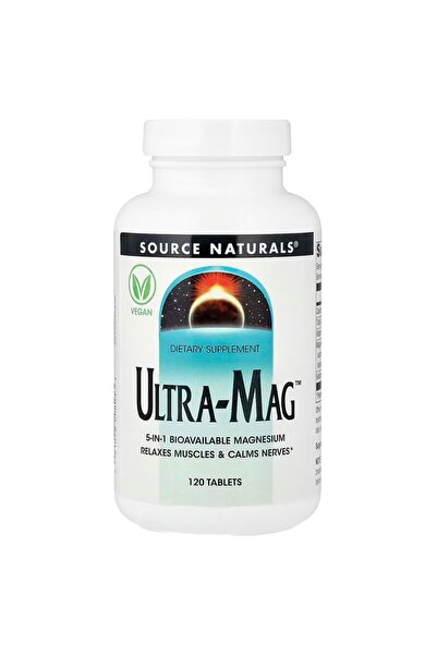 source naturals ألترا ماج 5 في 1 120 قرص