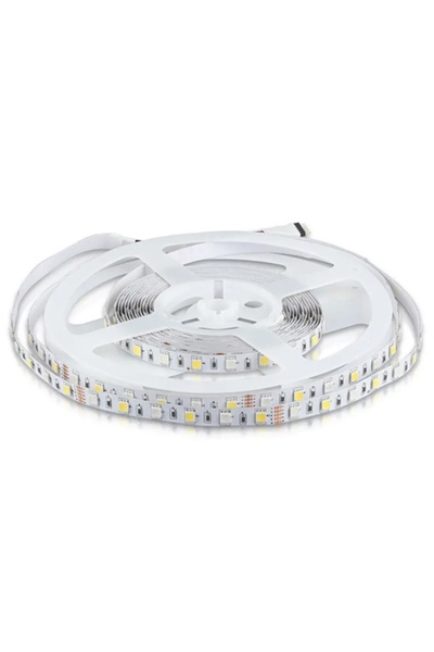 V-TAC Bandă LED SMD5050 RGB + Alb Neutru 60 LED-uri/m 12V 5m IP20