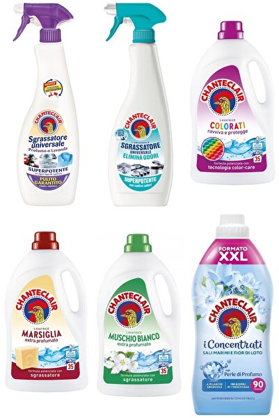 chante clair Set 6 Chanteclair Mixt: 1x universal Lavanda, 600 ml, 1x Spray universal Anti-Miros, 600 ml, 1x l