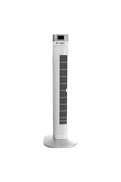 V-TAC Ventilator turn de 92 cm, 55W, cu afișaj de temperatură, 3 viteze, tele...