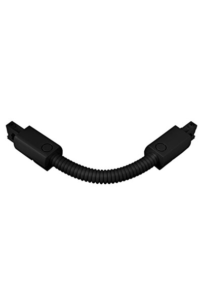 V-TAC Conector flexibil pentru șină de iluminat cu 4 pini, aluminiu negru