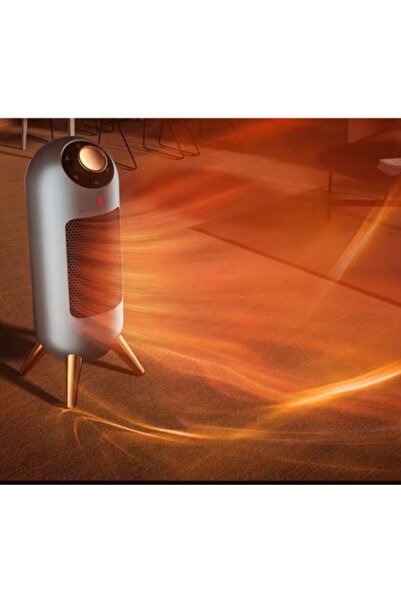 Razo Electric Fan Heater 1200W Q8 – Overheat Protection, Anti-Tip, Manual Control, Compact Design