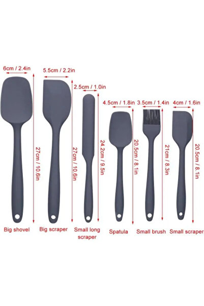 KTT Silicone Spatula and Brush Set Stylishly Designed Functional Product