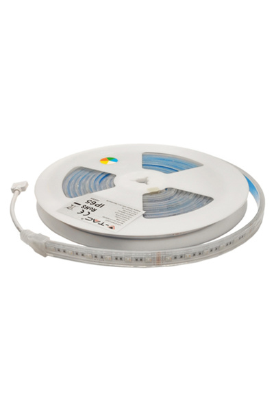 V-TAC Bandă LED 24V SMD5050 RGB+Alb IP65 5m 24W/m 1680 lm/m