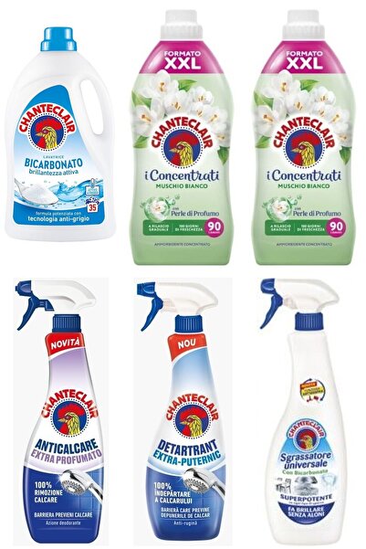 chante clair Set 6 Chanteclair Mixt: 1x lichid rufe Bicarbonat, , 1575ml, 35 ...