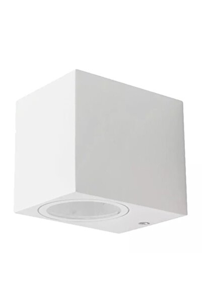 V-TAC Aplică de perete albă GU10 IP44, din aluminiu