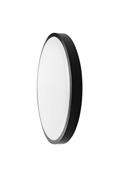 V-TAC Plafonieră LED 18W IP44 cu Senzor 4000K Negru